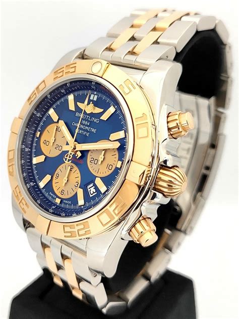 used breitling two tone